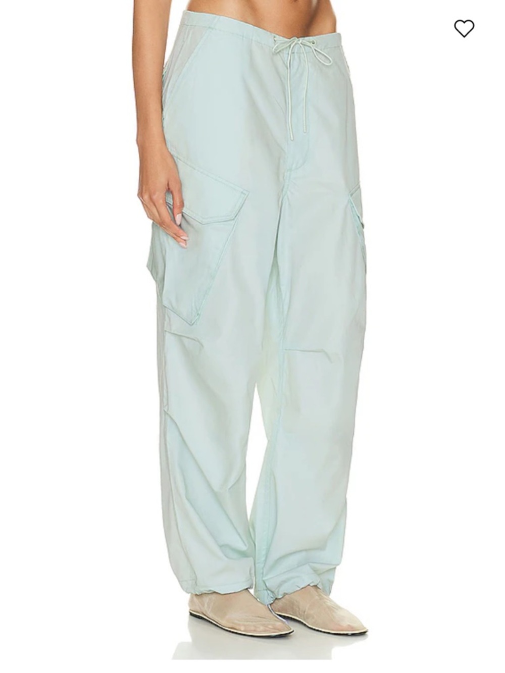AGOLDE - Ginerva Cargo Pant, light Mint green